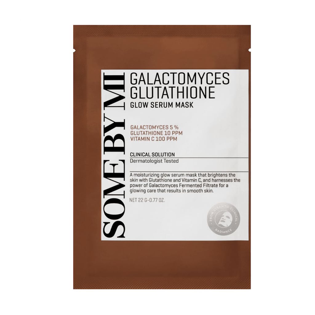 Тканинна зволожувальна маска-сироватка для обличчя Some By Mi Galactomyces Glutathione Glow Serum Mask, 22 г